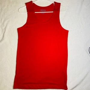 SMITH Red Stretch Tank Top